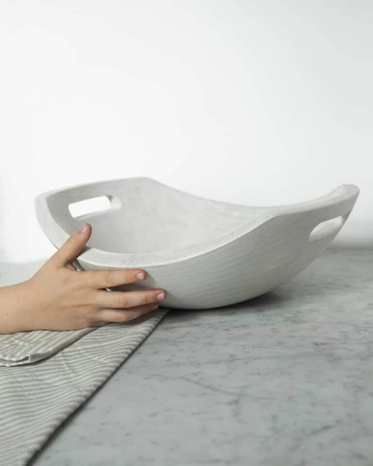 white Oak bowl