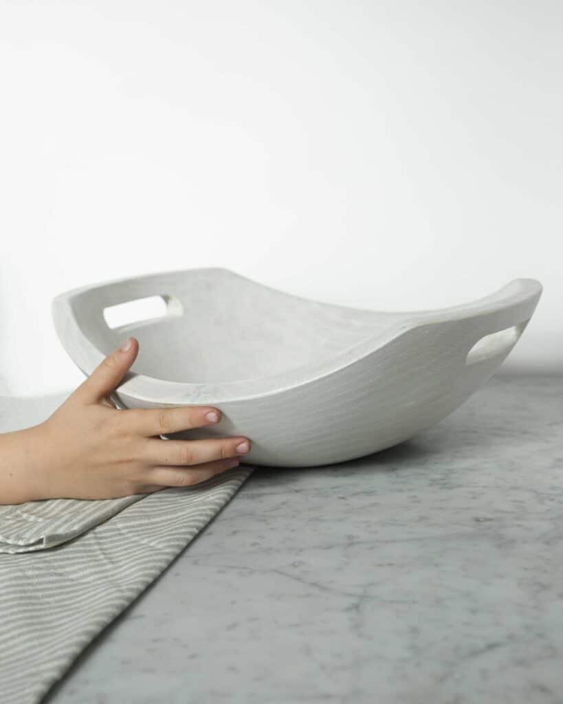 white Oak bowl