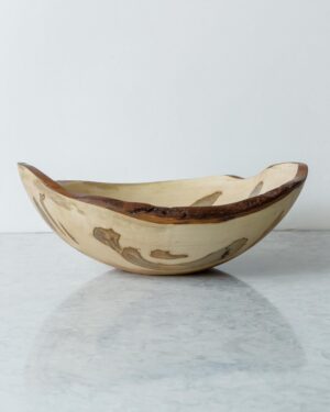 15" Live edge ambrosia maple bowl