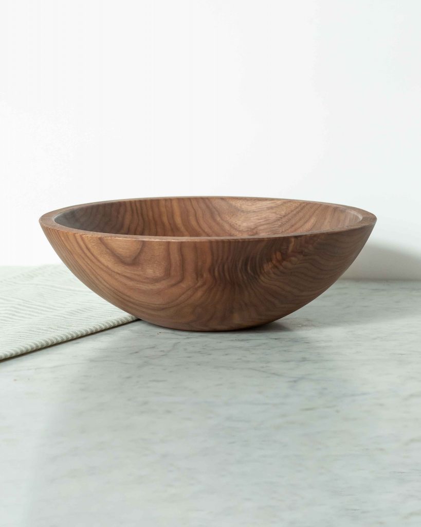 black walnut bowls hand turned by spencer peterman
