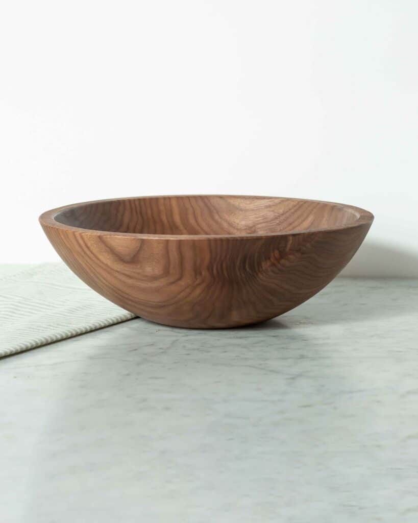 black walnut bowls hand turned by spencer peterman