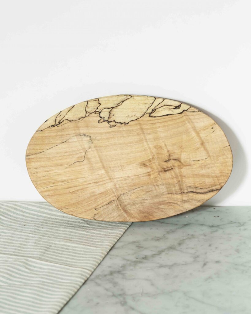 spalted maple cutting board by spencer peterman