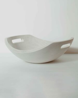white pearl wood finish harvest bowl spencer peterman