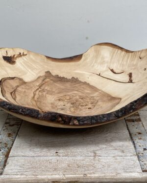 burl wood bowl
