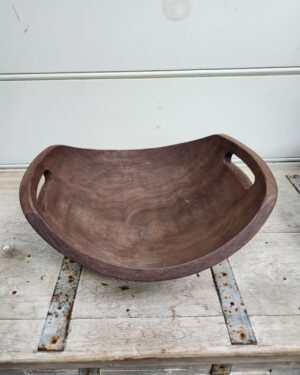 Black Walnut handle harvest bowl