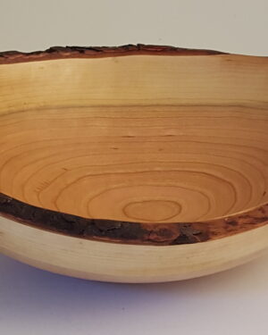 Live Edge Cherry Wood Bowl (10")