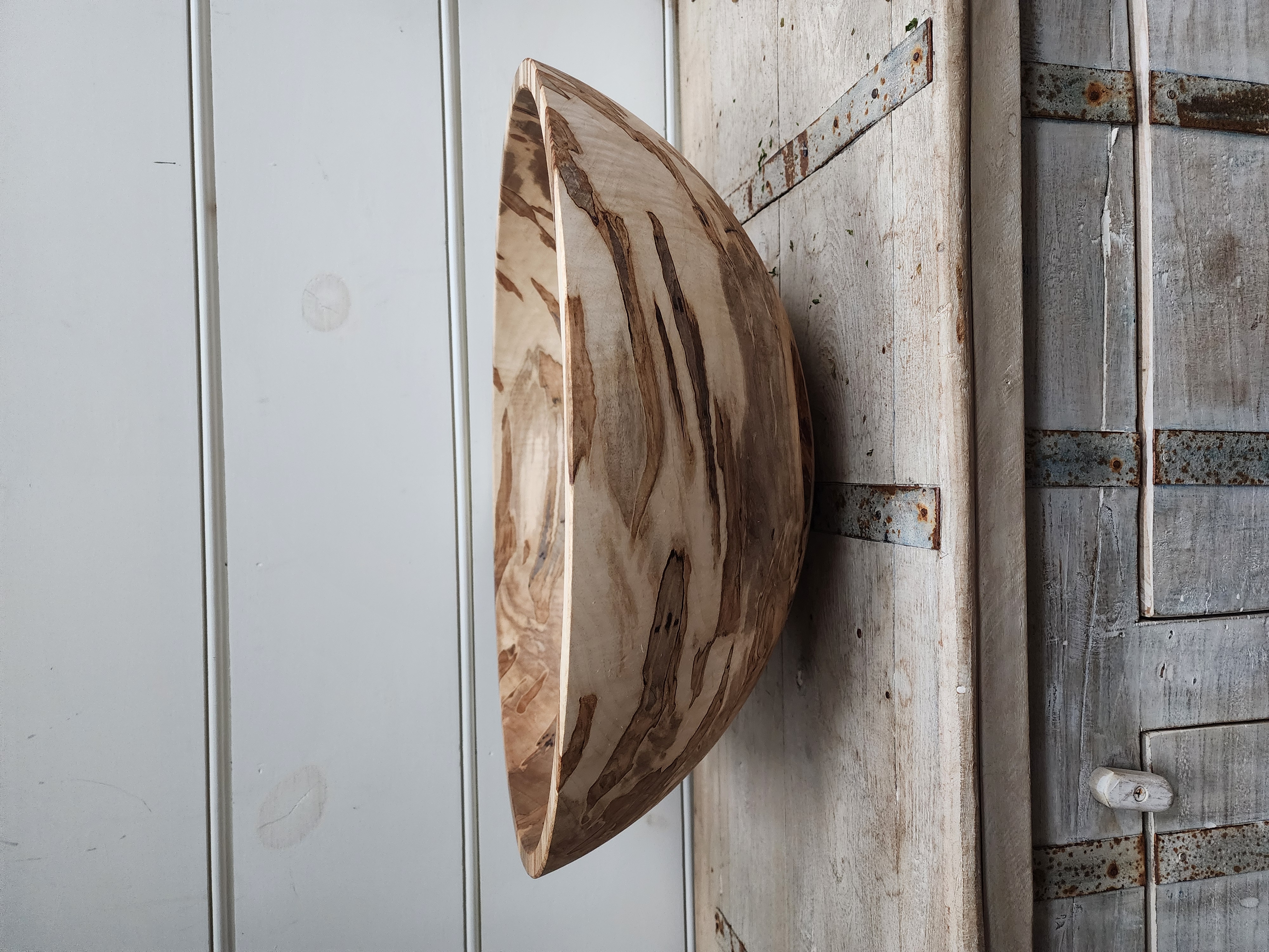 Bogo Sale Round Ambrosia Maple Wood Bowl (13") salad bowl buy one get 10″ Free